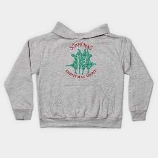 Summoning Christmas Spirit Kids Hoodie